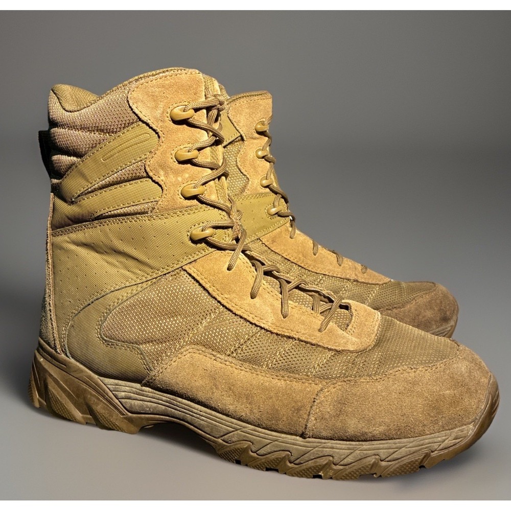 ALTAMA Vengeance SR 8 Tactical Boots Mens 14 Coyote Tan Zip Combat 305303